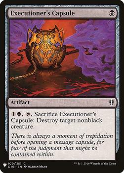 2020 Magic The Gathering Mystery Booster #109 Executioner's Capsule Front