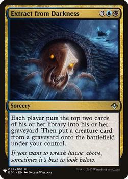 2020 Magic The Gathering Mystery Booster #084 Extract from Darkness Front