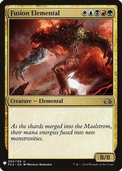 2020 Magic The Gathering Mystery Booster #093 Fusion Elemental Front