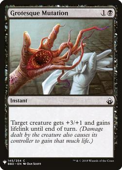 2020 Magic The Gathering Mystery Booster #145 Grotesque Mutation Front