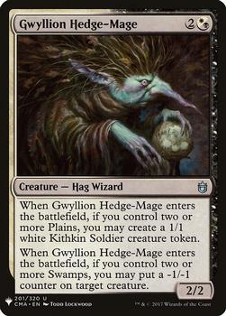 2020 Magic The Gathering Mystery Booster #201 Gwyllion Hedge-Mage Front