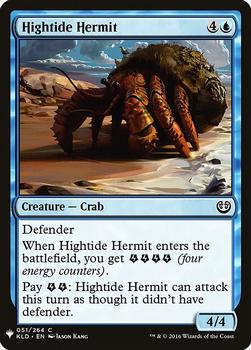 2020 Magic The Gathering Mystery Booster #051 Hightide Hermit Front