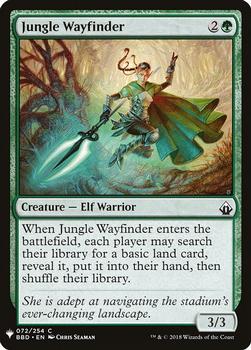2020 Magic The Gathering Mystery Booster #072 Jungle Wayfinder Front