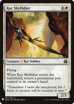 2020 Magic The Gathering Mystery Booster #016 Kor Skyfisher Front