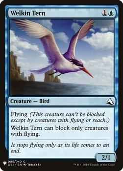 2020 Magic The Gathering Mystery Booster #005 Welkin Tern Front