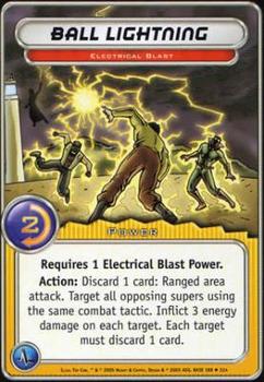 2005 AEG City of Heroes Arena #188 Ball Lightning Front