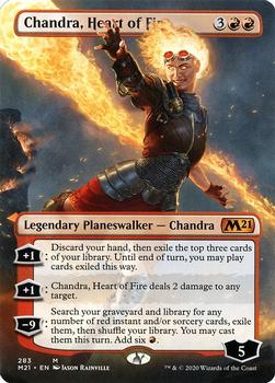 2020 Magic The Gathering Core Set 2021 #283 Chandra, Heart of Fire Front