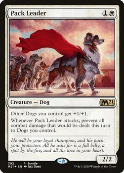 2020 Magic The Gathering Core Set 2021 #392 Pack Leader Front