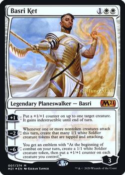 2020 Magic The Gathering Core Set 2021 - Date-stamped Promos #007 Basri Ket Front
