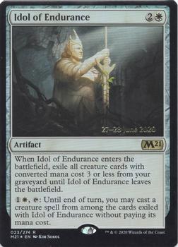 2020 Magic The Gathering Core Set 2021 - Date-stamped Promos #023 Idol of Endurance Front