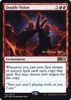 2020 Magic The Gathering Core Set 2021 - Date-stamped Promos #142 Double Vision Front