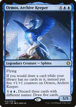 2020 Magic The Gathering Jumpstart #013 Ormos, Archive Keeper Front