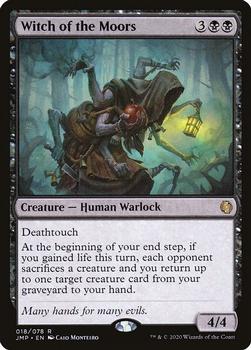 2020 Magic The Gathering Jumpstart #018 Witch of the Moors Front