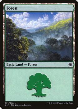 2020 Magic The Gathering Jumpstart #071 Forest Front