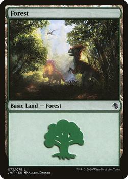 2020 Magic The Gathering Jumpstart #073 Forest Front