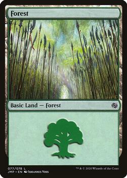 2020 Magic The Gathering Jumpstart #077 Forest Front