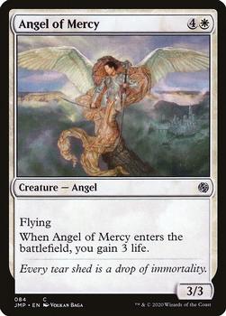 2020 Magic The Gathering Jumpstart #084 Angel of Mercy Front
