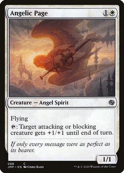 2020 Magic The Gathering Jumpstart #088 Angelic Page Front