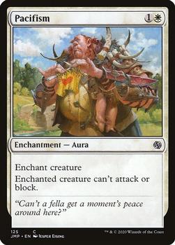 2020 Magic The Gathering Jumpstart #125 Pacifism Front
