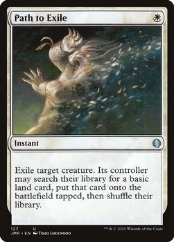 2020 Magic The Gathering Jumpstart #127 Path to Exile Front