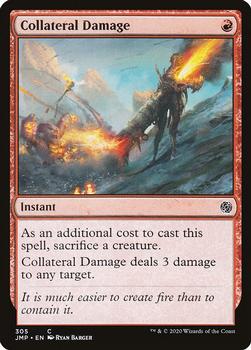 2020 Magic The Gathering Jumpstart #305 Collateral Damage Front