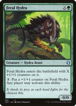 2020 Magic The Gathering Jumpstart #395 Feral Hydra Front