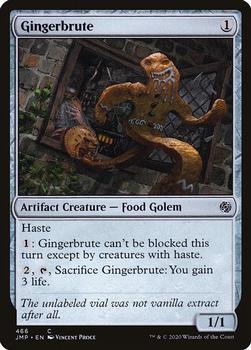 2020 Magic The Gathering Jumpstart #466 Gingerbrute Front
