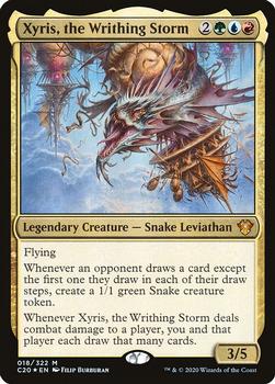 2020 Magic The Gathering Commander #018 Xyris, the Writhing Storm Front