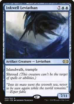2020 Magic: The Gathering Double Masters #055 Inkwell Leviathan Front