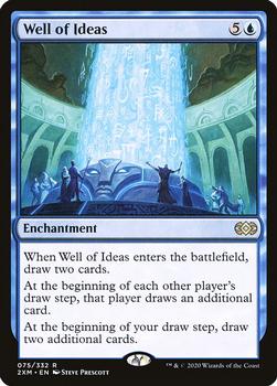 2020 Magic: The Gathering Double Masters #075 Well of Ideas Front