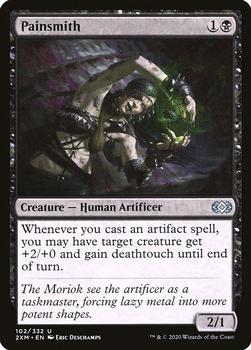 2020 Magic: The Gathering Double Masters #102 Painsmith Front