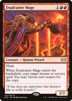 2020 Magic: The Gathering Double Masters #124 Dualcaster Mage Front