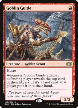 2020 Magic: The Gathering Double Masters #127 Goblin Guide Front