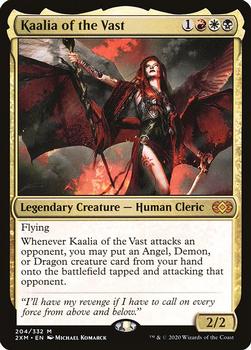 2020 Magic: The Gathering Double Masters #204 Kaalia of the Vast Front