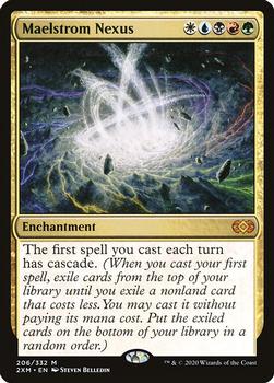 2020 Magic: The Gathering Double Masters #206 Maelstrom Nexus Front