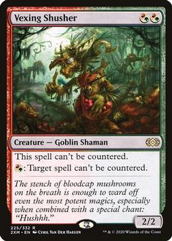 2020 Magic: The Gathering Double Masters #225 Vexing Shusher Front