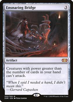 2020 Magic: The Gathering Double Masters #253 Ensnaring Bridge Front