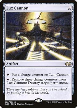 2020 Magic: The Gathering Double Masters #268 Lux Cannon Front