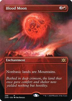 2020 Magic: The Gathering Double Masters #346 Blood Moon Front