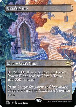 2020 Magic: The Gathering Double Masters #370 Urza's Mine Front