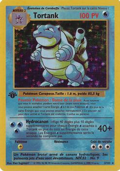 1999 Pokemon 1st Edition French #2/102 Tortank Front