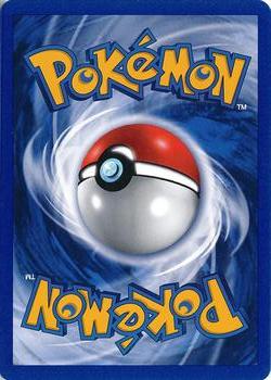 1999 Pokemon 1st Edition French #38/102 Têtarte Back