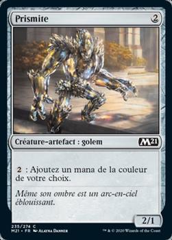 2020 Magic The Gathering Core Set 2021 French #235 Prismite Front