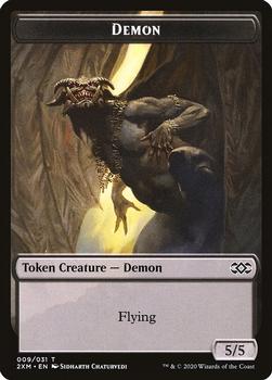 2020 Magic: The Gathering Double Masters - Tokens #009/031 Demon Front
