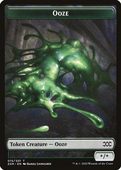 2020 Magic: The Gathering Double Masters - Tokens #015/031 Ooze Front