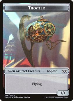 2020 Magic: The Gathering Double Masters - Tokens #026/031 Thopter Front