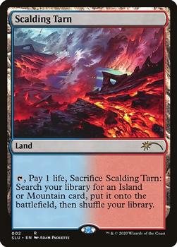 2020 Magic The Gathering Secret Lair Ultimate Edition #002 Scalding Tarn Front