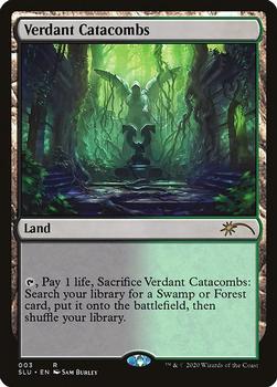 2020 Magic The Gathering Secret Lair Ultimate Edition #003 Verdant Catacombs Front
