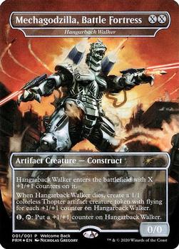 2020 Magic The Gathering Love Your LGS #001 Hangarback Walker Front