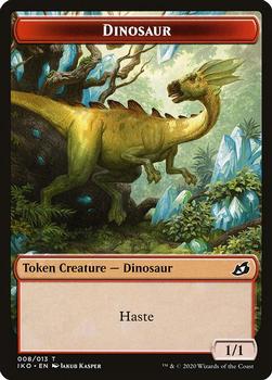 2020 Magic the Gathering Ikoria: Lair of Behemoths - Tokens #008/013 Dinosaur Front